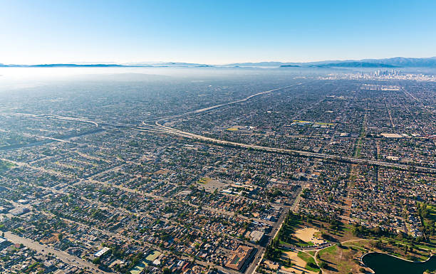 istock Aerial view of Los Angeles 614106408