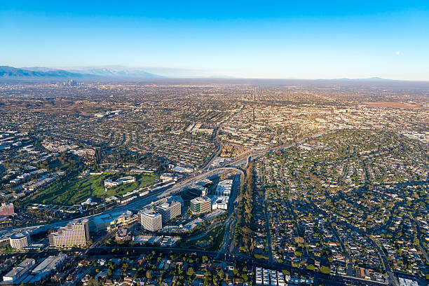 istock Aerial view of Los Angeles 614106464