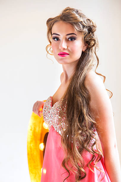 istock Portrait young beautiful blond woman 614108316