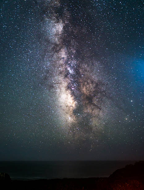 istock Milky way over Pogeon Point Lighthouse 614113602