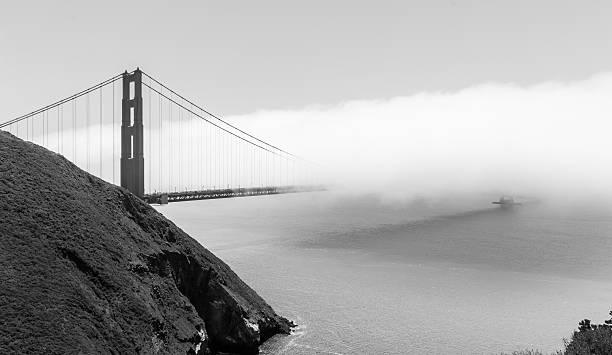istock Golden Gate Bridge with fog 614113806