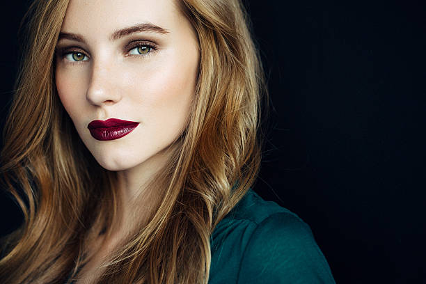 istock Studio shot of young beautiful woman 614115488