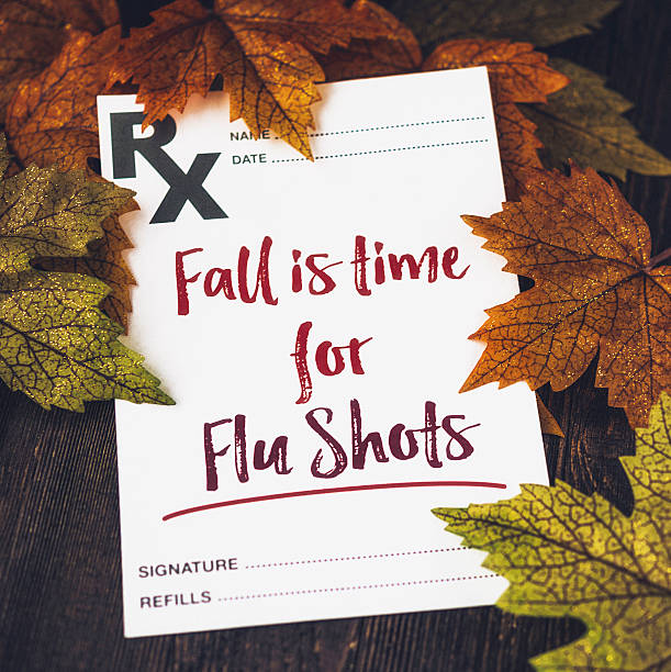 istock Preventative healthcare. Fall is flu shot season 614117650
