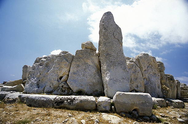 европа мальта - archeologie стоковые фото и изображения