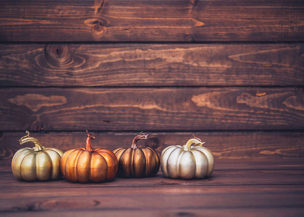 istock Luxurious still life arrangement for Thanksgiving or Halloween. Fall holidays 614121852