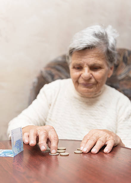 istock old woman  pension 614123214