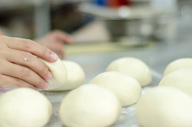 istock Close Up of the dough. 614123878
