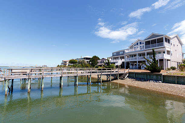 Casas de praia - foto de acervo