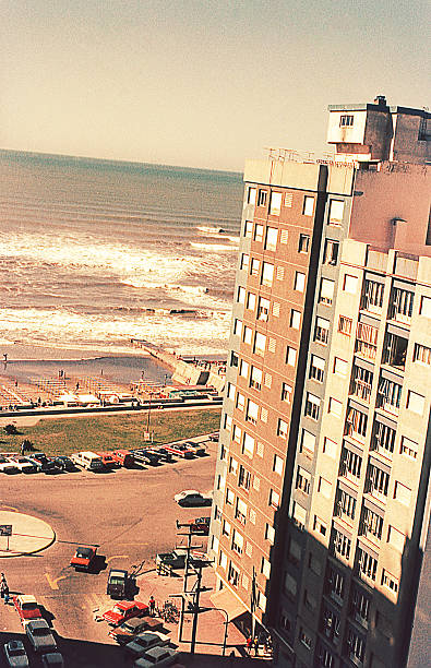 istock Vintage building by the beach 614129498