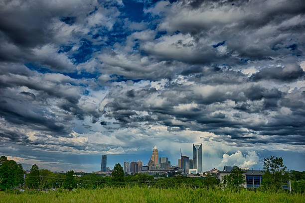 istock amazing sunrise over charlotte north carolina 614133700
