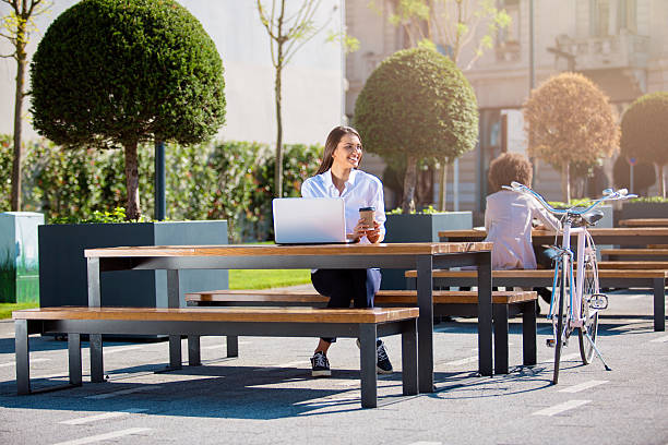 istock Business women on a coffee break 614135400