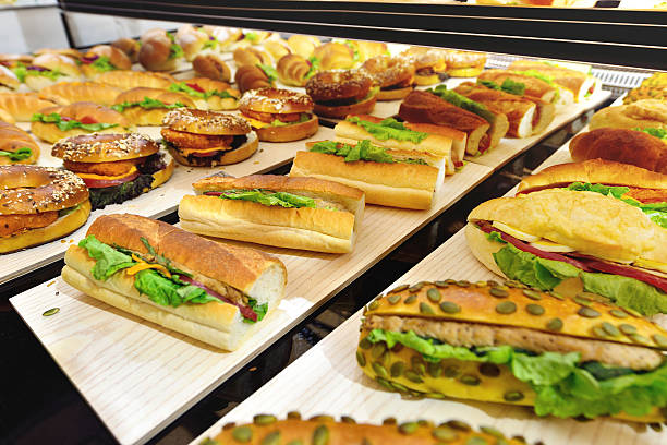 istock Hot Dog and Sandwich Bread 614136602