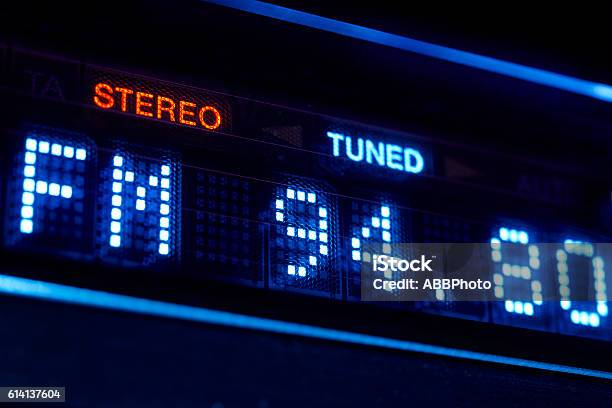Tuner Radio Stereo Digital Frequency Station Tuned Stock - Download Image Now - iStock