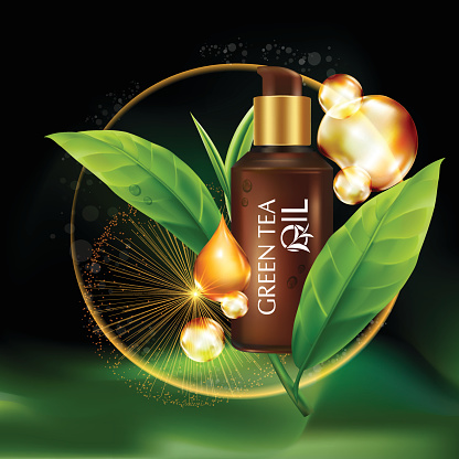 argan oil Serum Skin Care Cosmetic.
