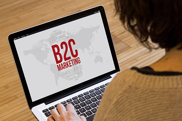 istock woman computer b2c marketing 614144386