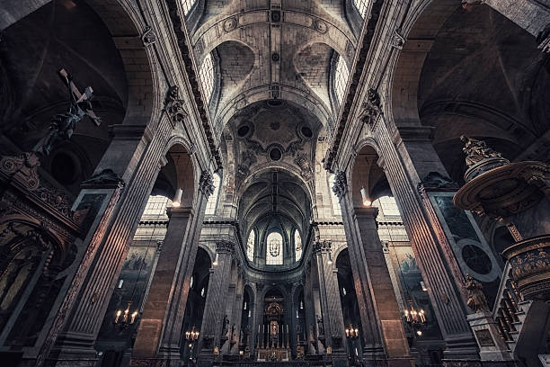 istock Saint-Sulpice church in Paris 614147834