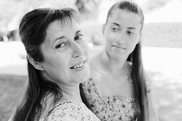 istock Young girl with her mother 614149326