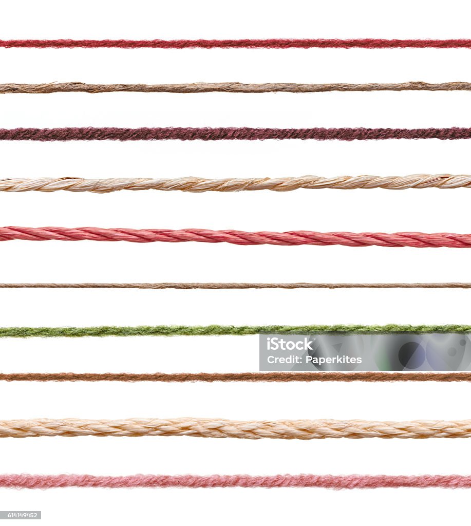 Cable Line String Wool String Rope Cord Cable Line Stock Photo - Download Image Now - Art ...