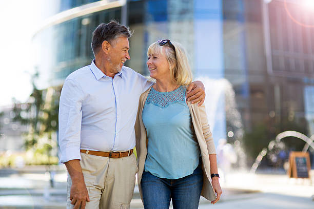 istock Senior Couple Outdoors 614149988