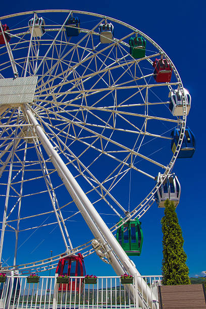 istock Ferris wheel, Koktobe hill, Almaty, Kazakhstan 614150032