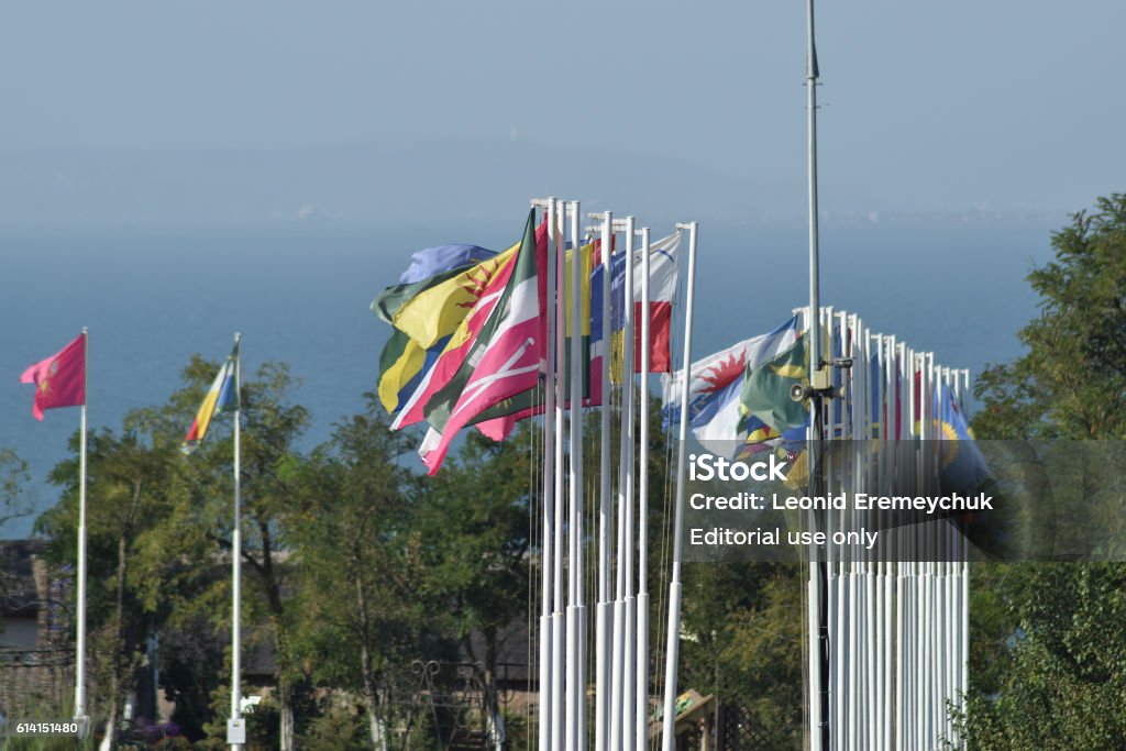 Flogs Number Number Different Flags Stock Photo - Download Image Now - Artist's ...