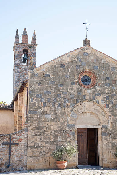 istock Church; Monteriggioni Village, Tuscany 614153190