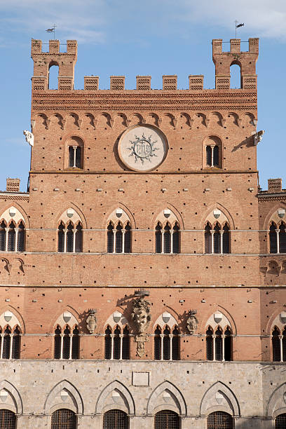 istock City Hall, Piazza del Campo Square, Siena 614154008