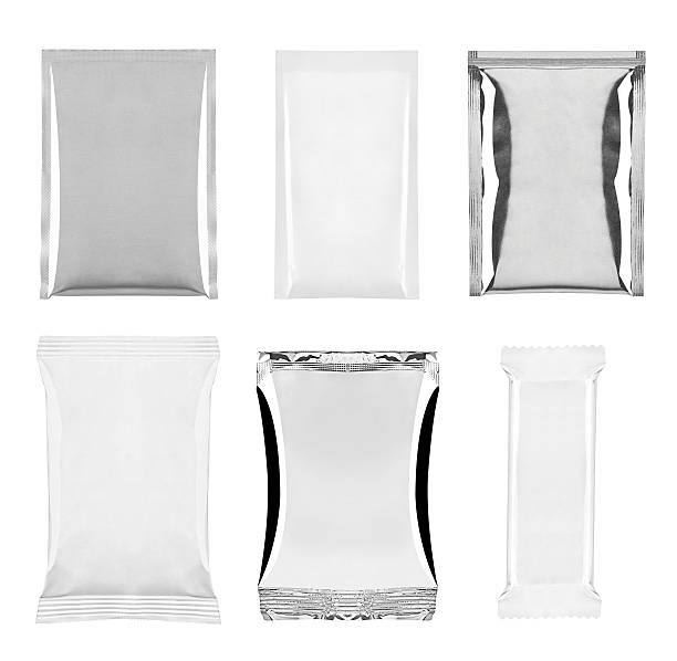 istock aluminum white bag package food template 614205906