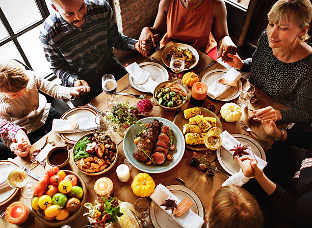 istock People Holding Hands Praying Thanksgiving Celebration Concept 614209930