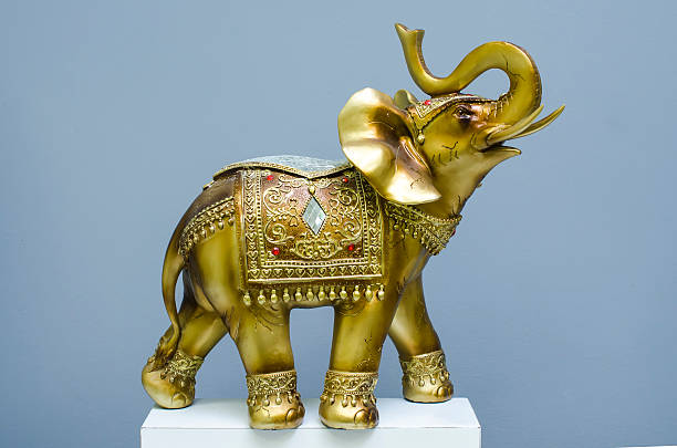 istock golden statue of an elephant 614210758