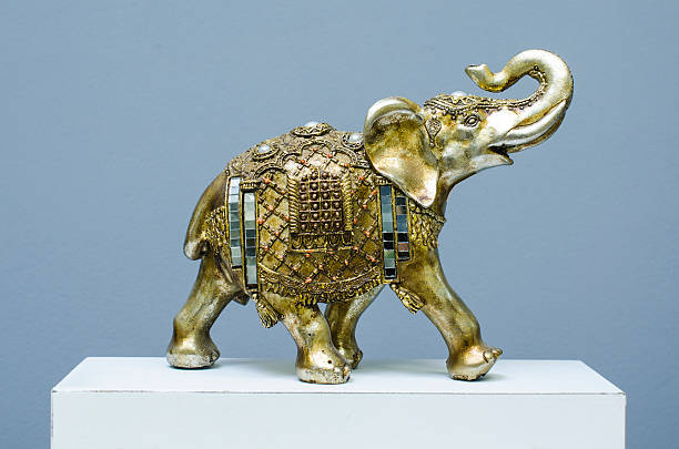 istock golden statue of an elephant 614210828
