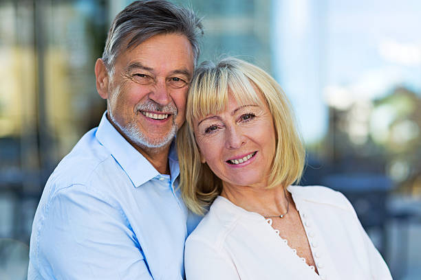 istock Senior Couple Outdoors 614211554