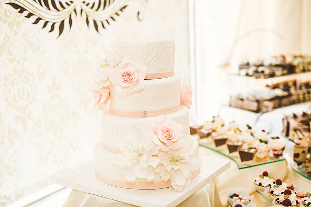 istock Different kinds of baked sweets on a buffet 614212756