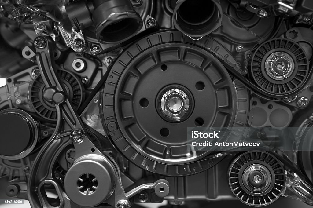 Auto-motor-Konzept - Lizenzfrei Bildhintergrund Stock-Foto