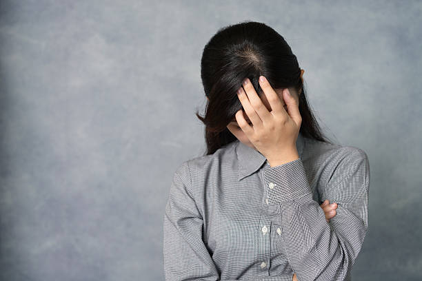 istock Woman in depression 614216636
