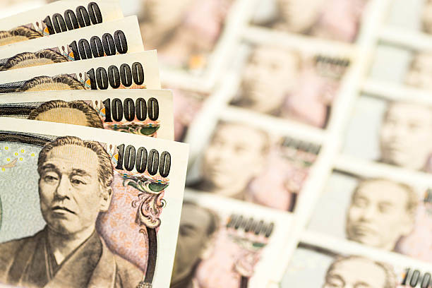 istock Japanese ten thousand yen banknote 614217780