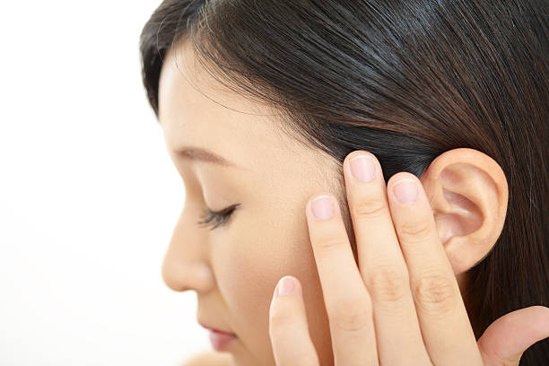 istock Woman who has a headache 614218756