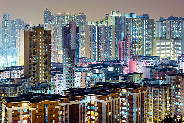 istock Hong Kong apartment building 614221572