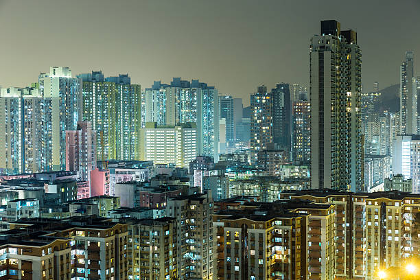 istock Hong Kong apartment building 614221626
