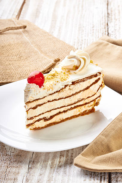 istock cream chocolate fruit cake sweet food dessert 614223966