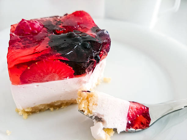 istock Cream cake with strawberries, raspberries 614224254
