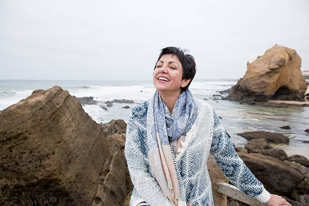 istock Happy mature attractive woman 614225530