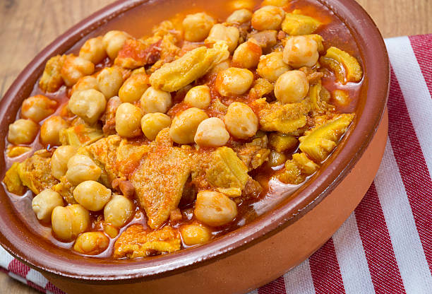 istock Homemade chickpeas with tripe 614225570
