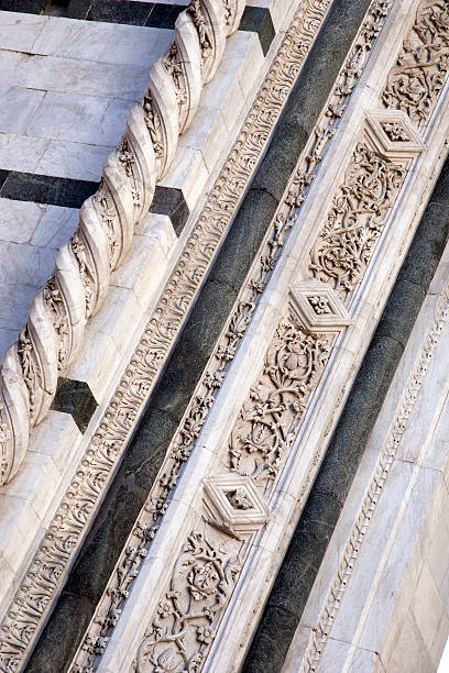 istock Facade of Sienna Cathedral Church 614227448