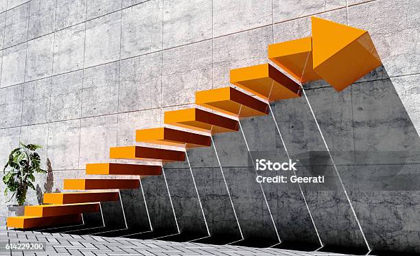 Steps To Move Forward To Next Level Success Concept Stock Photo - Download Image Now
