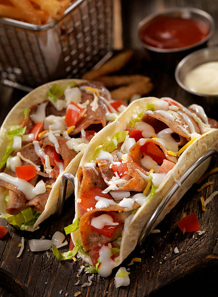 istock Donair with Fries 614231210