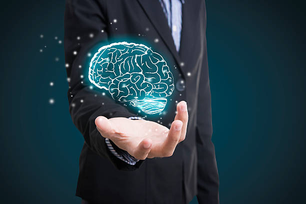 istock lightbulb brainstorming creative idea abstract icon on business hand. 614233180