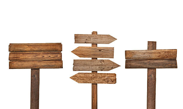 istock wooden sign background message 614236078
