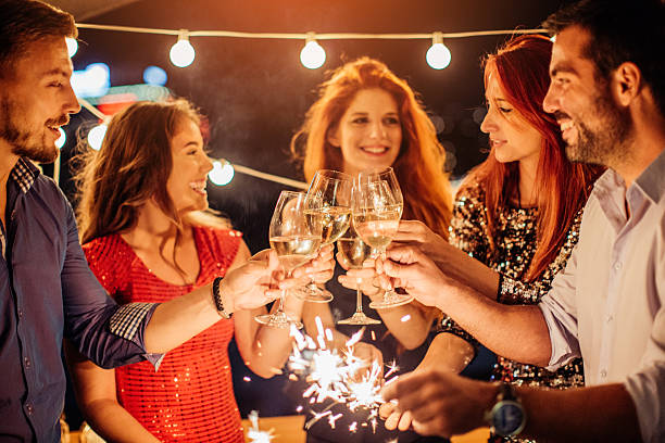istock Cheers for happy New Year 614238034