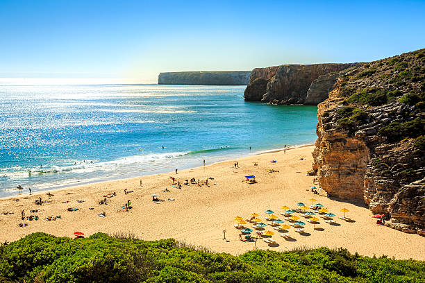 istock Beliche Beach next to Sagres, Saint Vincent Cape, Portugal 614238766